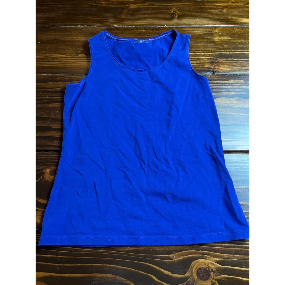 Amber Sun Tank Top, Women's Size Small? Blue, Sleeveless